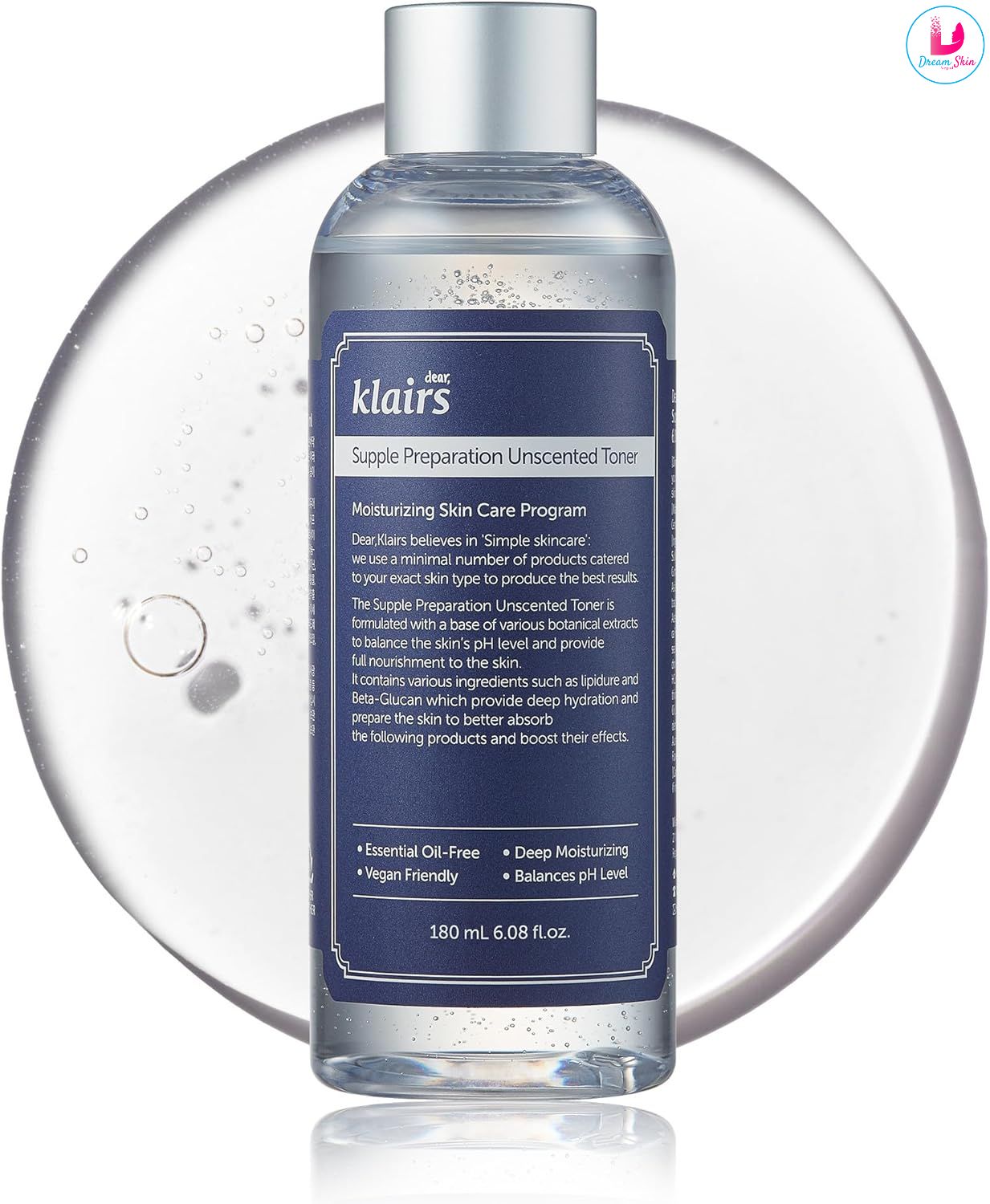 Dear Klairs Supple Preparation Unscented Toner (180ml)